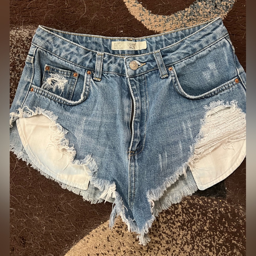 Jean shorts